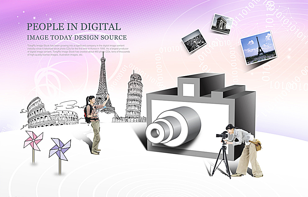 炫彩視界 當(dāng)紫色遇見(jiàn)科技——時(shí)尚數(shù)碼產(chǎn)品海報(bào)的視覺(jué)盛宴